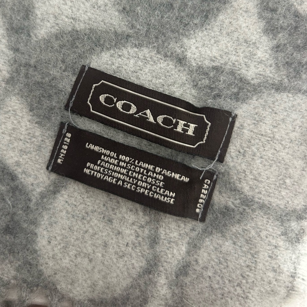 Coach Lambswool Scarf